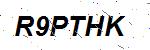 CAPTCHA verification image containing distorted text characters