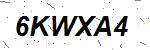 CAPTCHA verification image containing distorted text characters