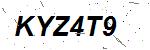 CAPTCHA verification image containing distorted text characters