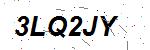 CAPTCHA verification image containing distorted text characters