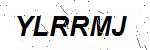 CAPTCHA verification image containing distorted text characters