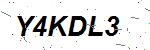 CAPTCHA verification image containing distorted text characters