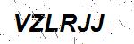 CAPTCHA verification image containing distorted text characters