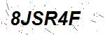 CAPTCHA verification image containing distorted text characters