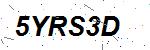 CAPTCHA verification image containing distorted text characters