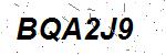 CAPTCHA verification image containing distorted text characters