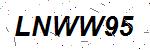 CAPTCHA verification image containing distorted text characters