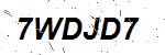 CAPTCHA verification image containing distorted text characters