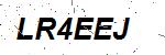 CAPTCHA verification image containing distorted text characters