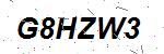 CAPTCHA verification image containing distorted text characters