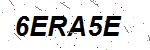 CAPTCHA verification image containing distorted text characters