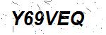 CAPTCHA verification image containing distorted text characters