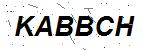 CAPTCHA verification image containing distorted text characters