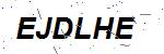 CAPTCHA verification image containing distorted text characters