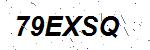 CAPTCHA verification image containing distorted text characters