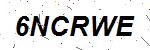 CAPTCHA verification image containing distorted text characters