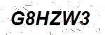 CAPTCHA verification image containing distorted text characters