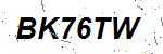 CAPTCHA verification image containing distorted text characters