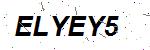 CAPTCHA verification image containing distorted text characters