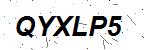 CAPTCHA verification image containing distorted text characters