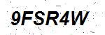 CAPTCHA verification image containing distorted text characters