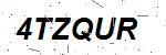 CAPTCHA verification image containing distorted text characters