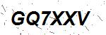 CAPTCHA verification image containing distorted text characters