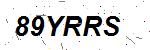 CAPTCHA verification image containing distorted text characters