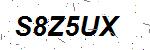 CAPTCHA verification image containing distorted text characters