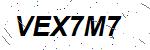 CAPTCHA verification image containing distorted text characters