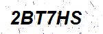CAPTCHA verification image containing distorted text characters