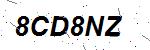 CAPTCHA verification image containing distorted text characters