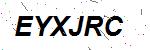 CAPTCHA verification image containing distorted text characters