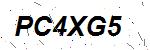 CAPTCHA verification image containing distorted text characters