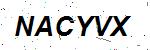 CAPTCHA verification image containing distorted text characters
