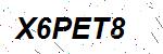 CAPTCHA verification image containing distorted text characters