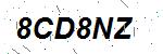 CAPTCHA verification image containing distorted text characters
