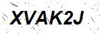 CAPTCHA verification image containing distorted text characters