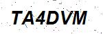CAPTCHA verification image containing distorted text characters