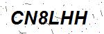 CAPTCHA verification image containing distorted text characters