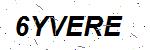CAPTCHA verification image containing distorted text characters
