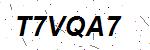 CAPTCHA verification image containing distorted text characters