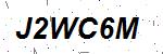 CAPTCHA verification image containing distorted text characters