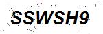 CAPTCHA verification image containing distorted text characters