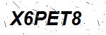 CAPTCHA verification image containing distorted text characters