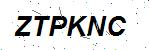 CAPTCHA verification image containing distorted text characters