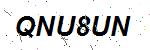CAPTCHA verification image containing distorted text characters