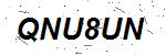 CAPTCHA verification image containing distorted text characters