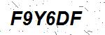 CAPTCHA verification image containing distorted text characters