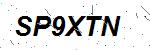 CAPTCHA verification image containing distorted text characters